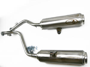 Auspuff für Honda SLR 650