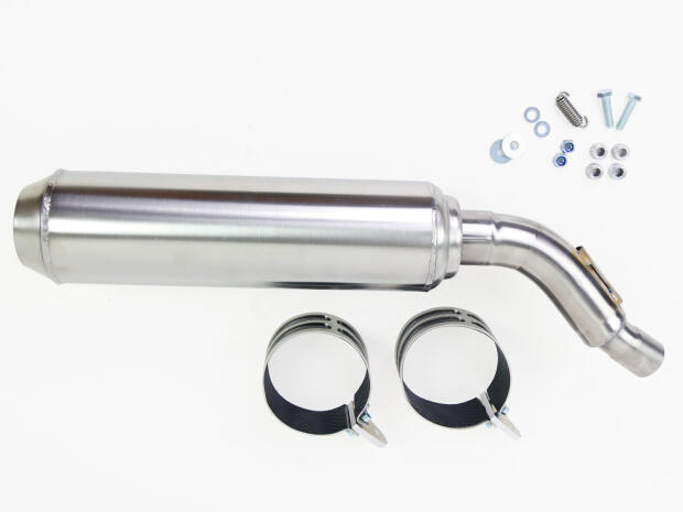 Exhaust Triton Baja 250 300 400 EFI slip on with e-mark