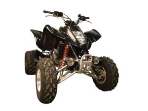 Suzuki LTZ400 KFX400 schwarz carbon Plastik...