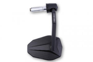 Motorrad Lenkerendenspiegel Paar Highsider Victory-X Alu + LED Blinker E-geprüft