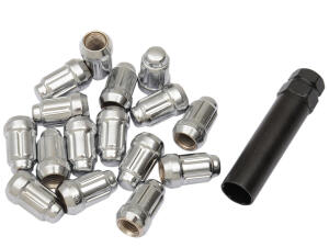 Radmuttern Quad ATV UTV 16Stck M12x1,25 konisch chrom