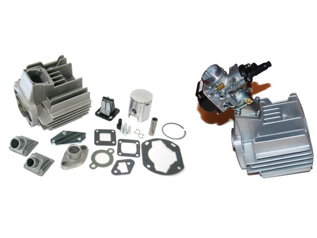 Rennzylinder für Sachs Hercules Prima 4 5 Sachs 504 505 Tuning 80ccm Membran Athena