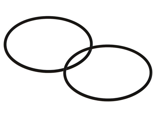 Ventildeckeldichtung x2 Yamaha Raptor YFM 700 R Grizzly 550/700 YXR Rhino 700 78x3