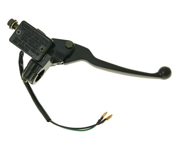 Brake fitting right with brake fluid reservoir