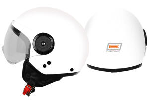 Casque Jet Origine Neon Solid White