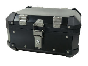 Topcase aluminum Quad ATV 22liter universal include stainless steel plate