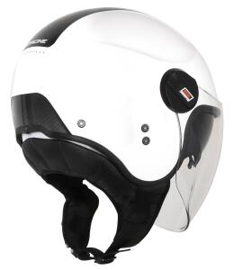 Jet Helmet  Origine Alpha Next Black-Red-White