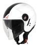 Jet Helmet  Origine Alpha Next Black-Red-White