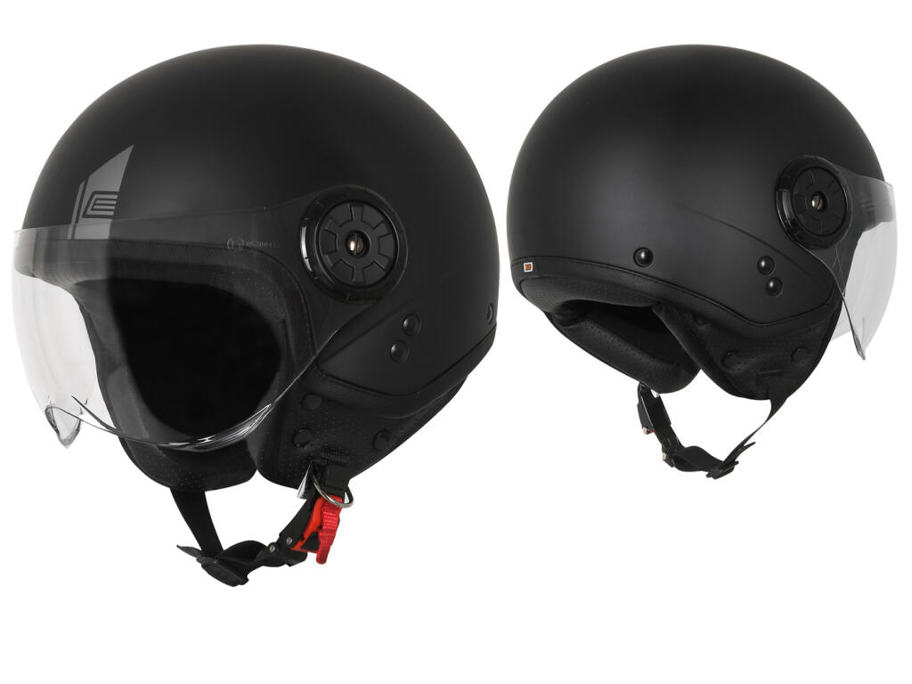 Casque Jet Origine Primo Flying Wheel Black - Taille M - Style Vintage