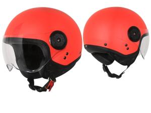 Jet Helm Origine Neon Easy Matt Fluo Red