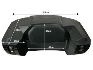 Koffer ATV Quad Top Case Quadkoffer Transportbox Staubox Box Modell 8030
