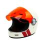 Visor Origine Vega helmet orange