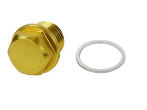 Ölablassschraube für BMW K / K1 / R /S Magnet gold M18x15