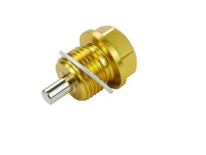 Ölablassschraube für BMW K / K1 / R /S Magnet gold M18x15