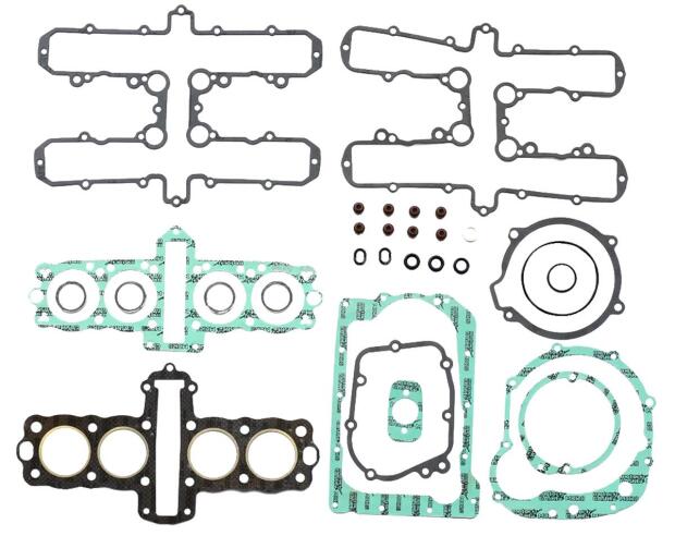 Kit de joint complet haute gamme pour Kawasaki Z / GPZ / ZR 400 J / Z 500 B avec toutes les pièces pour le moteur.
