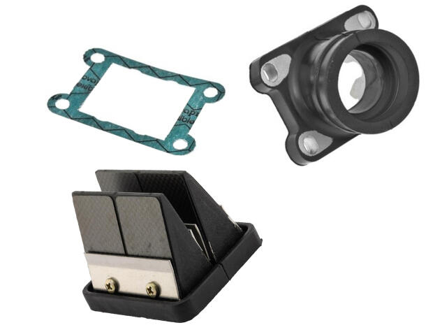 Ansaugstutzen mit VForce Carbon Membranblock Minarelli AM6