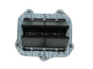 Ansaugstutzen VForce Carbon Membranblock Aprilia RS/SX 125 Rotax 122/123 32mm 34mm Vergaser