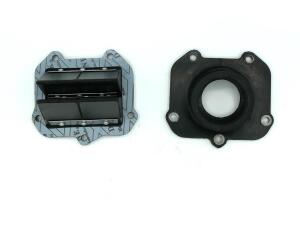 Ansaugstutzen VForce Carbon Membranblock Aprilia RS/SX 125 Rotax 122/123 32mm 34mm Vergaser