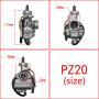 Carburetor for Honda Dax Monkey CY ZB ST50 ST70 Skyteam CB XL 50 70