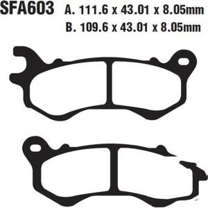 Brake pads EBC Peugeot Django 125/150 front