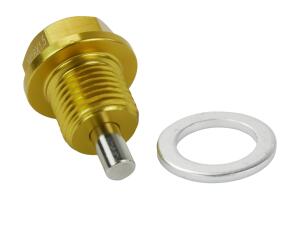 Ölablassschraube für BMW/Aprilia/Harley/Sherco Magnet gold M16x15