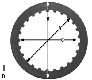 Clutch KTM LC4 620 springs plates kit year 1999