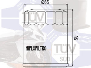 Ölfilter für Hiflo HF148  Yamaha FJR 1300 01-12...