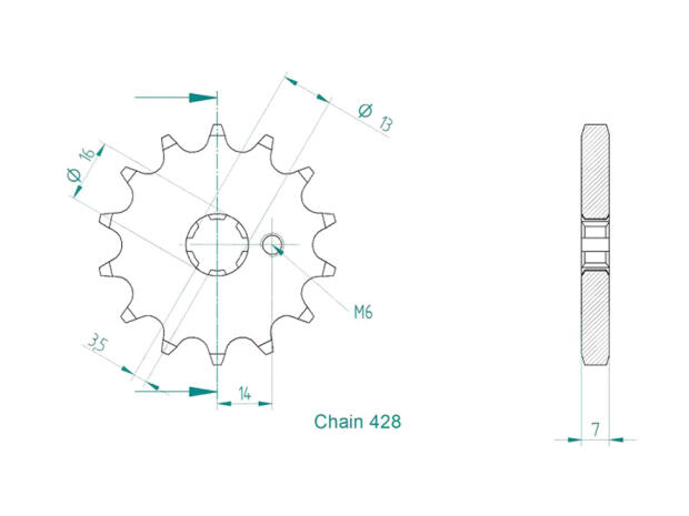 Ritzel Z.13 Suzuki RM 80