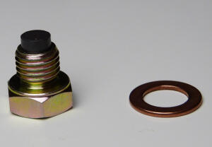 Ölablassschraube mit Magnet für SMC Jumbo 300...