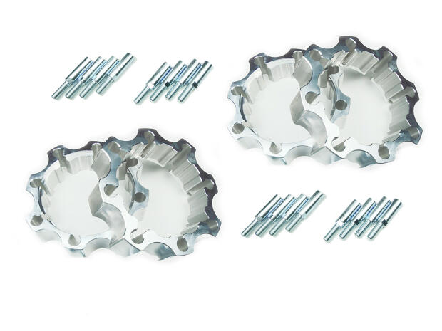 Spurverbreiterungen Dinli DMX450 DL901 DL902 DL904 35/35 mm set x4 vorne+hinten