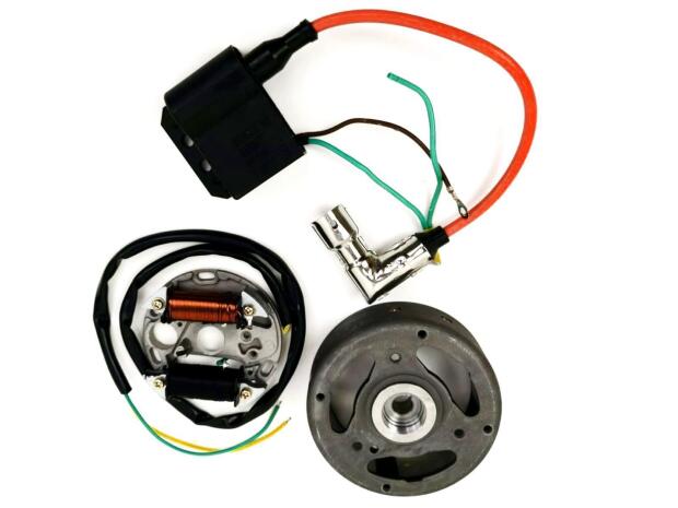 Komplette 12V 35W Zündung, CDi + Polrad klein 80mm Sachs 502 504 Motor Komplette 12V 35W Zündung, CDi + Polrad klein 80mm Sachs 502 504 Motor