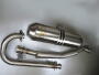 Exhaust Goes 600 / 620 with e-mark stainless steel