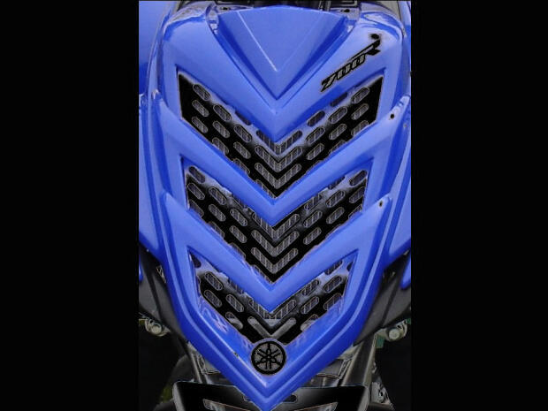 Wasserkühler Grill Protektor für Yamaha Raptor YFM 700 R schwarz