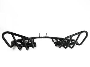 Nerfbar für Yamaha Raptor YFM 700 R Maxx mit Heel Guards schwarz