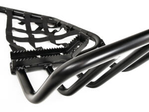 Nerfbar für Yamaha Raptor YFM 700 R Maxx mit Heel Guards schwarz