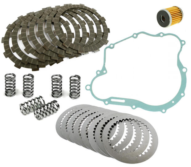 Kupplung Yamaha WR 125 R/X / YZF 125 R Lamellen Federn Stahlscheiben Dichtung Ölfilter