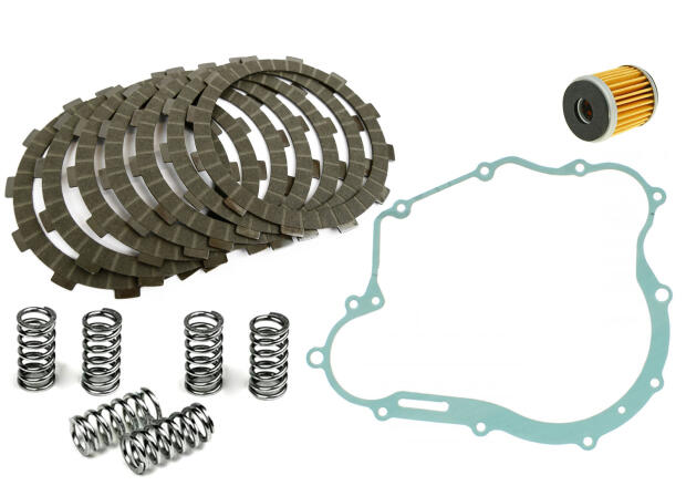 Kupplung für Yamaha WR 125 R/X / YZF 125 R Lamellen Federn Dichtung Ölfilter