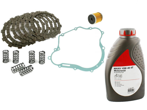 Kupplung für Yamaha WR125R/X/YZF125R Lamellen Federn Dichtung Öl Ölfilter