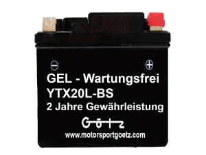 Battery gel YTX20HL-BS