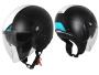 Jet Helm Origine Alpha Next Matt White-Blue-Black