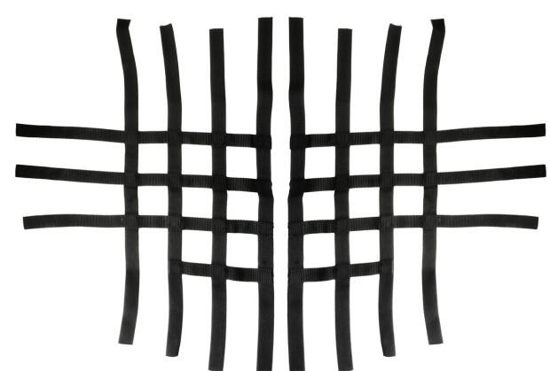 Net for nerf bar Yamaha Raptor YFM 700 R in black 4 + 3 + 3