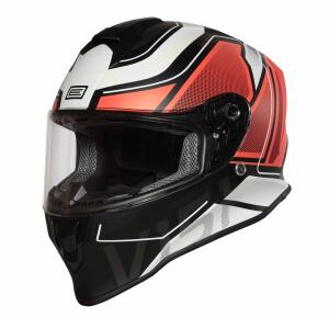 Helm Origine Dinamo Galaxi Fluo rot-schwarz matt