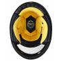Helmet Origine Vega Custom yellow-black mat 56/S