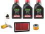Service kit for Yamaha XT 600 E/K/Z Tenere oil, oilfilter, airfilter, spark plug, magnetic oil screw
