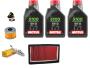 Service kit for Yamaha XT 600 E/K/Z Tenere oil, oilfilter, airfilter, spark plug, magnetic oil screw