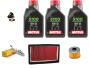 Service kit for Yamaha XT 600 E/K/Z Tenere oil, oilfilter, airfilter, spark plug, magnetic oil screw