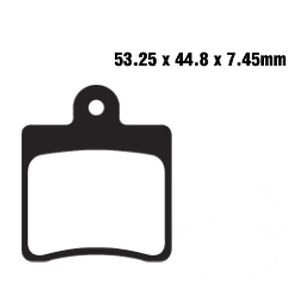 Bremsbeläge Roller Scooter für Daelim 125 vorne