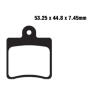 Bremsbeläge Roller Scooter für Daelim 125 vorne
