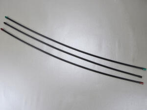 Bremszug 165cm Außenhülle Teflon Außenhülle schwarz 5mm Außendurchmesser Schwarze Hülse