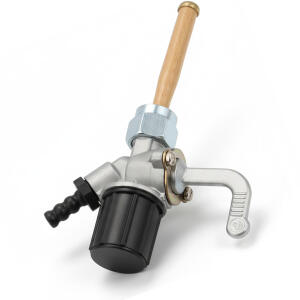 Benzinhahn für Simson KR51 Schwalbe S50/51 SR50/80 & Sieb schwarzer Wassersack M16x1